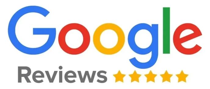 Google Reviews with five stars
